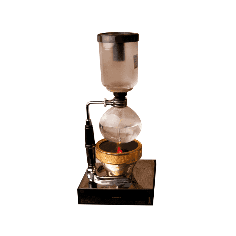 Siphon Filter Coffee Brewer with Halogen Heater